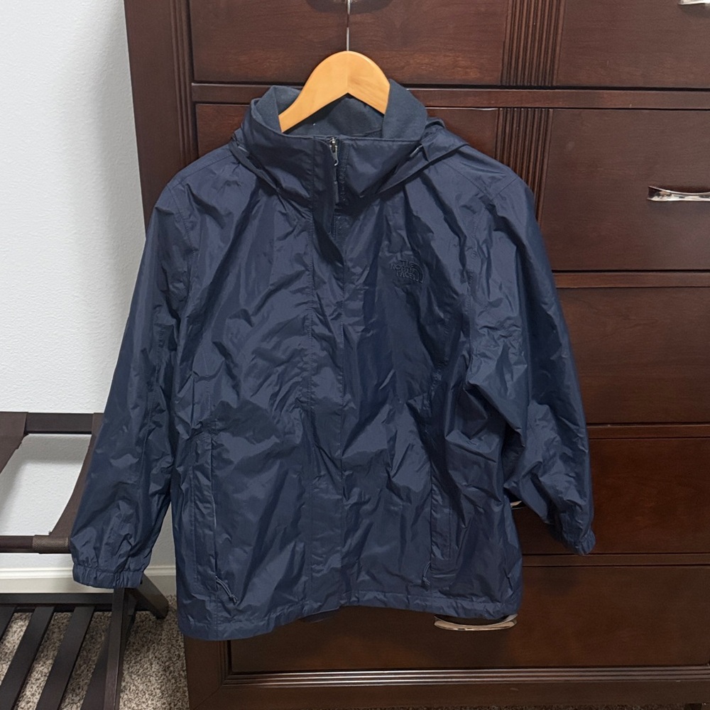 The North Face Women’s Navy Blue Windbreaker Jacket